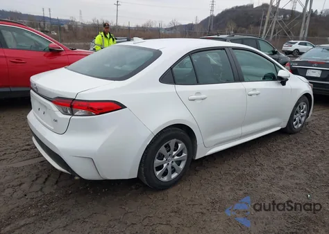 2021 Toyota Corolla Le from USA, damaged, VIN 5YFEPMAEXMP172020